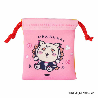 My Hero Academia × Chiikawa Mini Drawstring Pouch Set (8:2 Boy / Mirko × Usagi)
