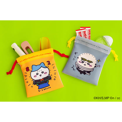 My Hero Academia × Chiikawa Mini Drawstring Pouch Set (8:2 Boy / Mirko × Usagi)