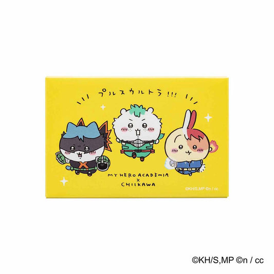 僕のヒーローアカデミア×ちいかわ スクエアマグネット（プルスウルトラ！！！）