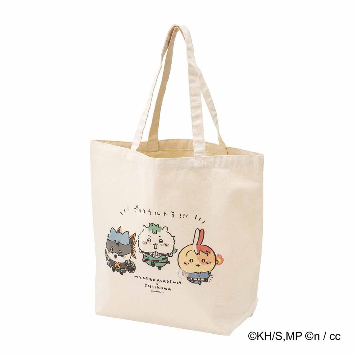 My Hero Academia × Chiikawa Large Tote Bag (Plus Ultra!!!)