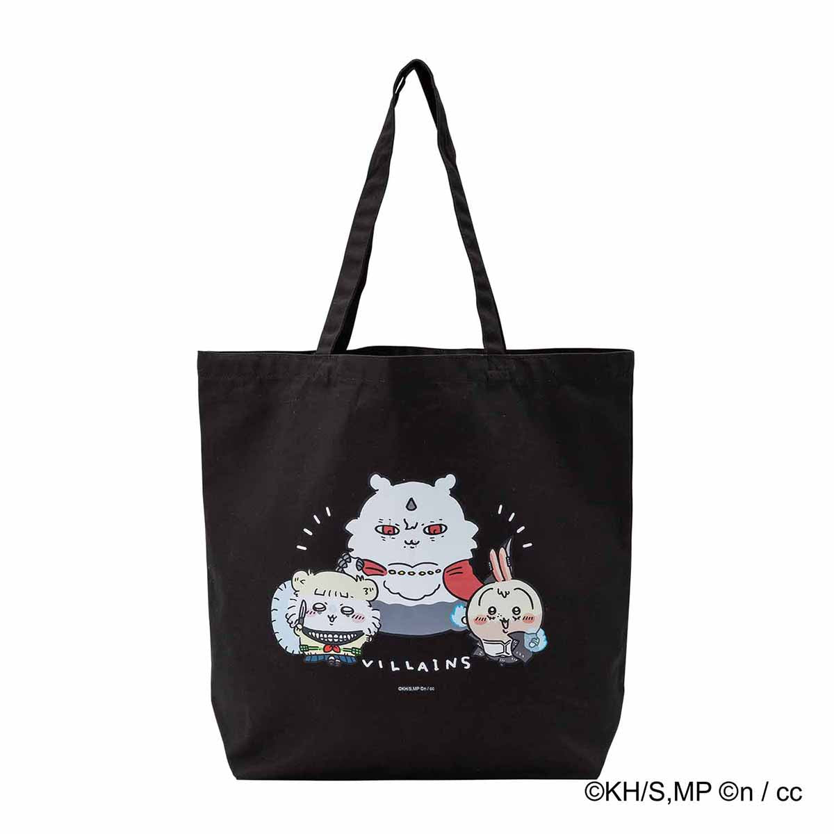 나의 히어로 아카데미아 × 치이카와 큰 토트백 (적<빌런>)