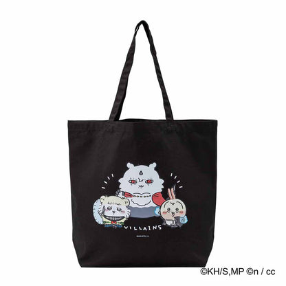 나의 히어로 아카데미아 × 치이카와 큰 토트백 (적<빌런>)