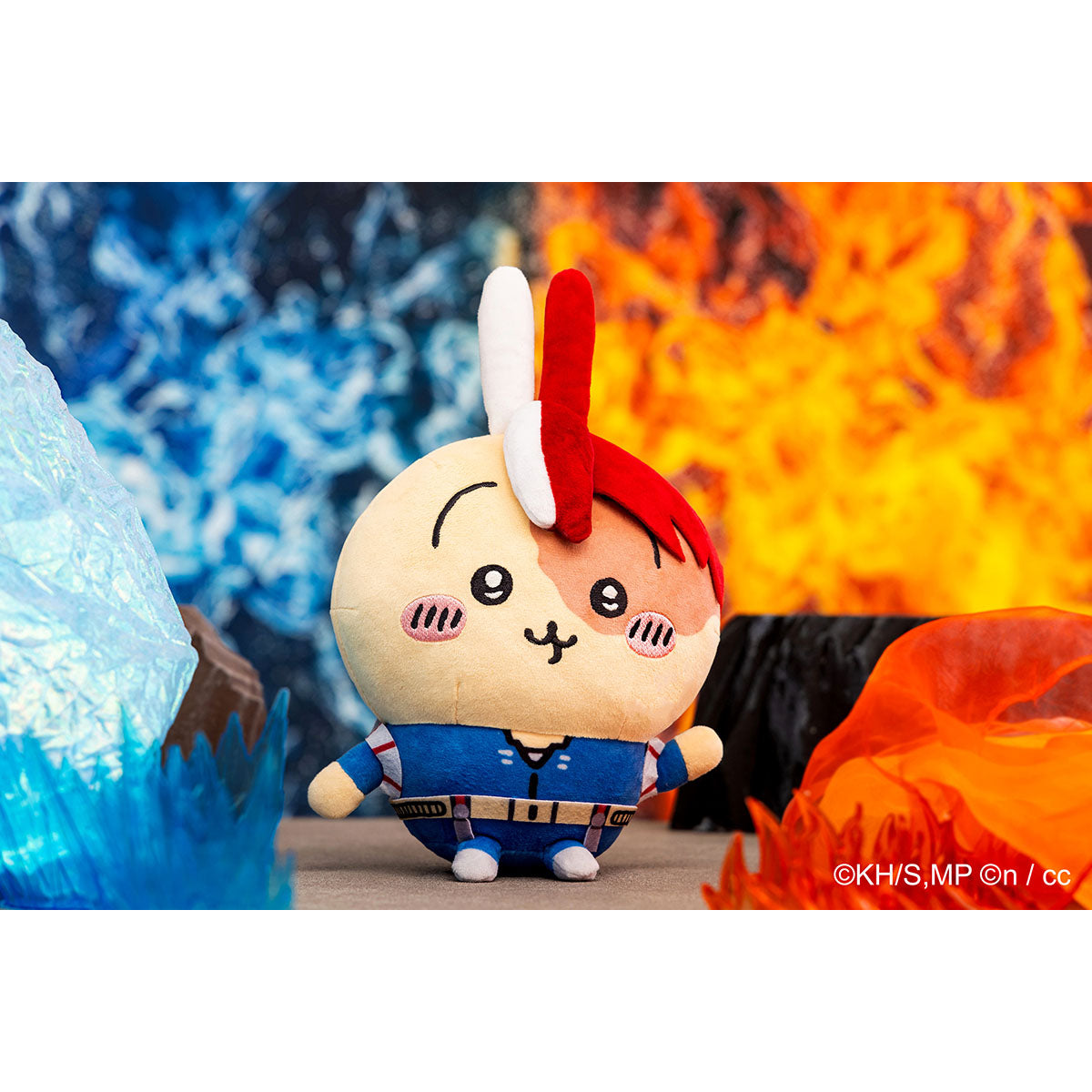 My Hero Academia × Chiikawa Plush S (Shoto Todoroki × Usagi)