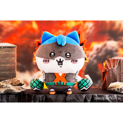 僕のヒーローアカデミア×ちいかわ ぬいぐるみS（爆豪勝己×ハチワレ）