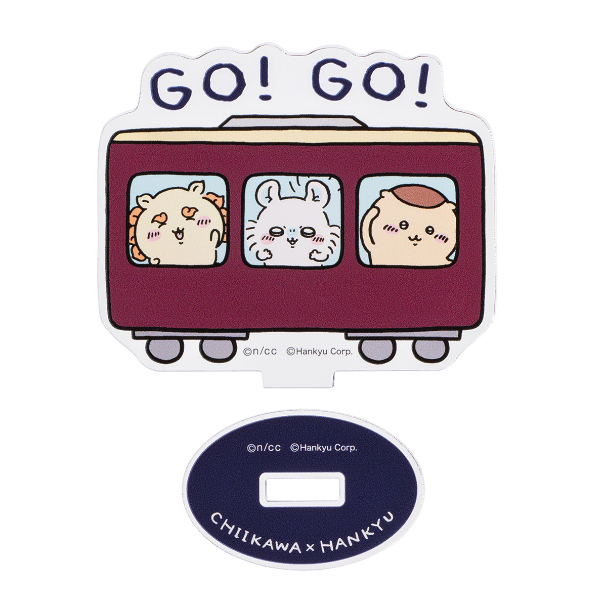 吉伊卡哇 阪急电车盲盒亚克力立牌（全8种）