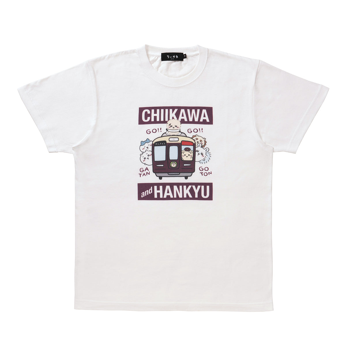 Chiikawa Hankyu Train T-Shirt (Train Front)