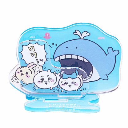 Chiikawa Aquarium Layered Acrylic Stand (Whale)