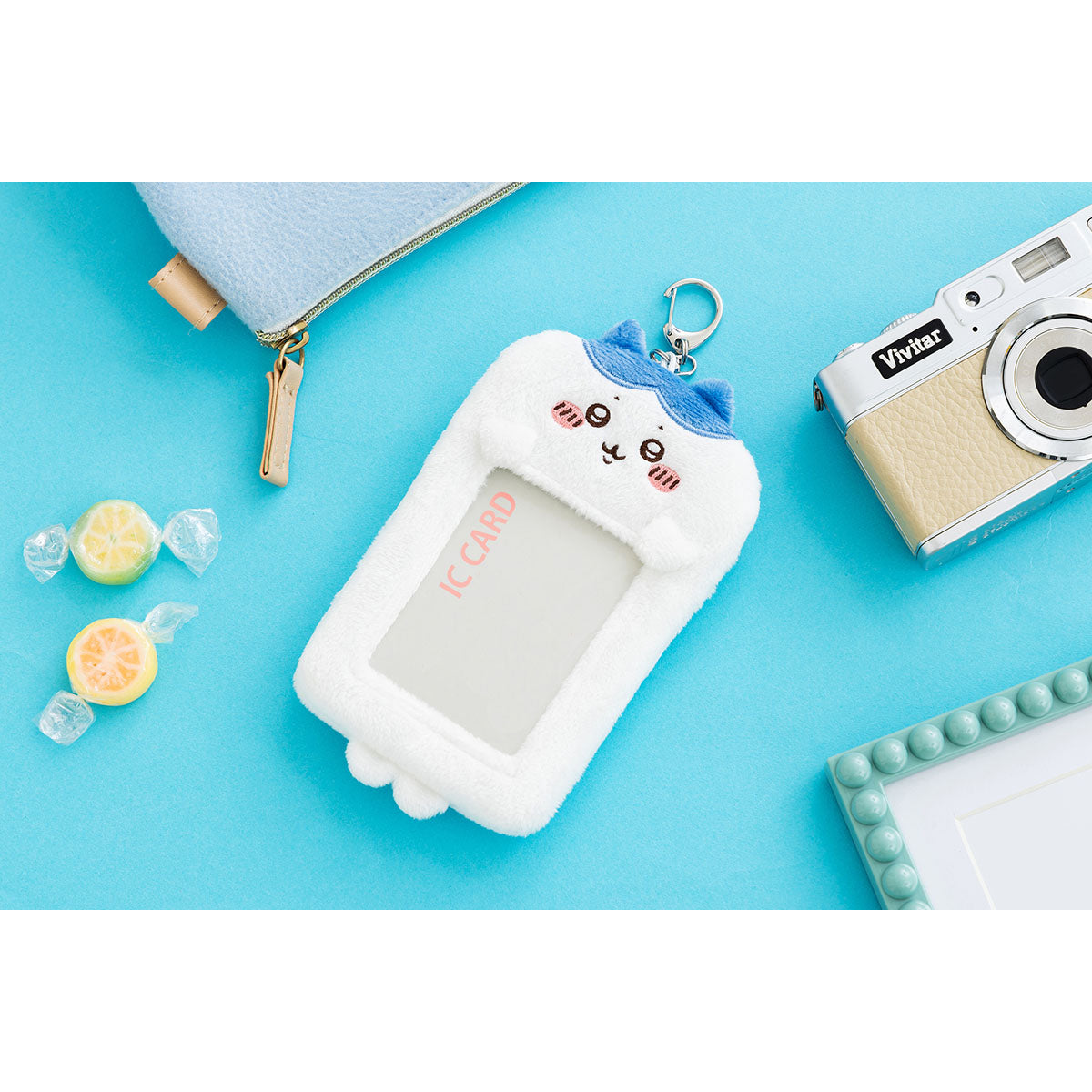 Chiikawa Plush Card Holder (Hachiware)