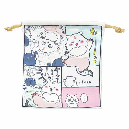 吉伊卡哇 預約開心出遊！適合大小物品的巾包（那個孩子）
