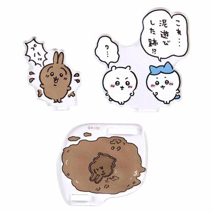 치이카와 나들이 즐거워! 레이어 아크릴 스탠드 (진흙놀이)