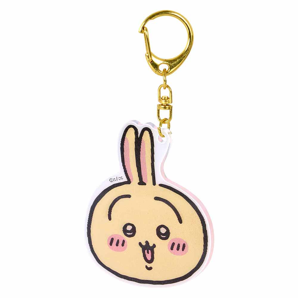 ちいかわ お出かけ楽しみ！な レンチキュラーアクリルキーホルダー（うさぎ）