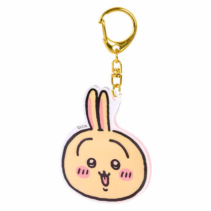 ちいかわ お出かけ楽しみ！な レンチキュラーアクリルキーホルダー（うさぎ）