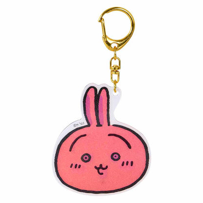 ちいかわ お出かけ楽しみ！な レンチキュラーアクリルキーホルダー（うさぎ）