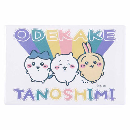 ちいかわ お出かけ楽しみ！な スクエアマグネット（みんなでお出かけ！！）