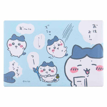 ちいかわ お出かけ楽しみ！な スクエアマグネット（ハチワレ）