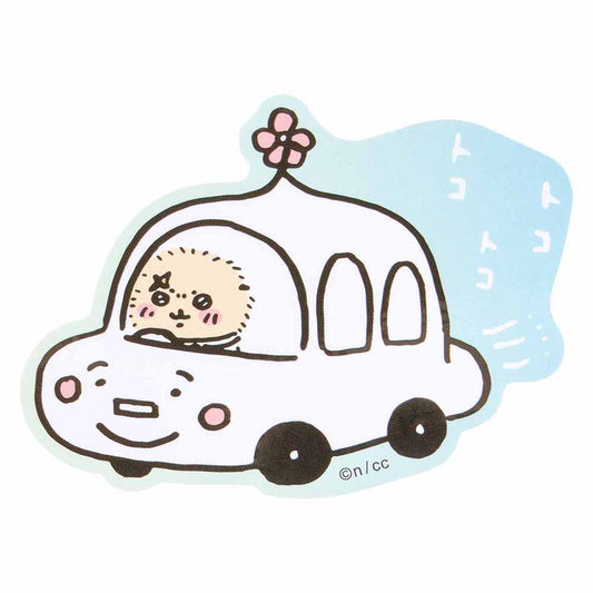 ちいかわ お出かけ楽しみ！な スマホに貼れるサイズのステッカー（ラッコ）