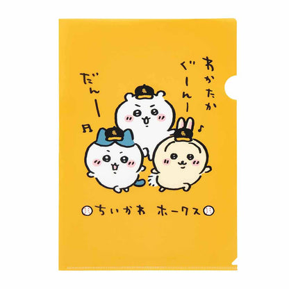ちいかわ/ホークス クリアファイル