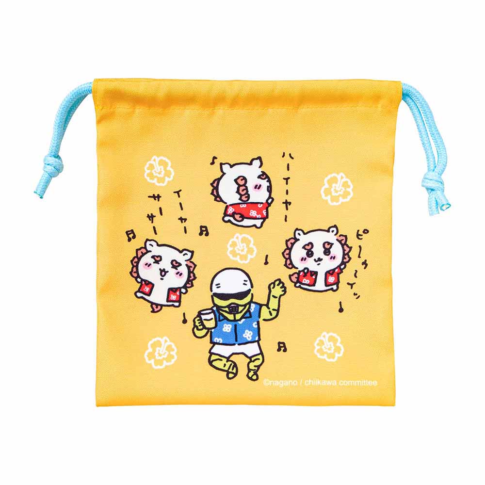 ちいかわ シーサー祭り！！！ ほどよいサイズの巾着