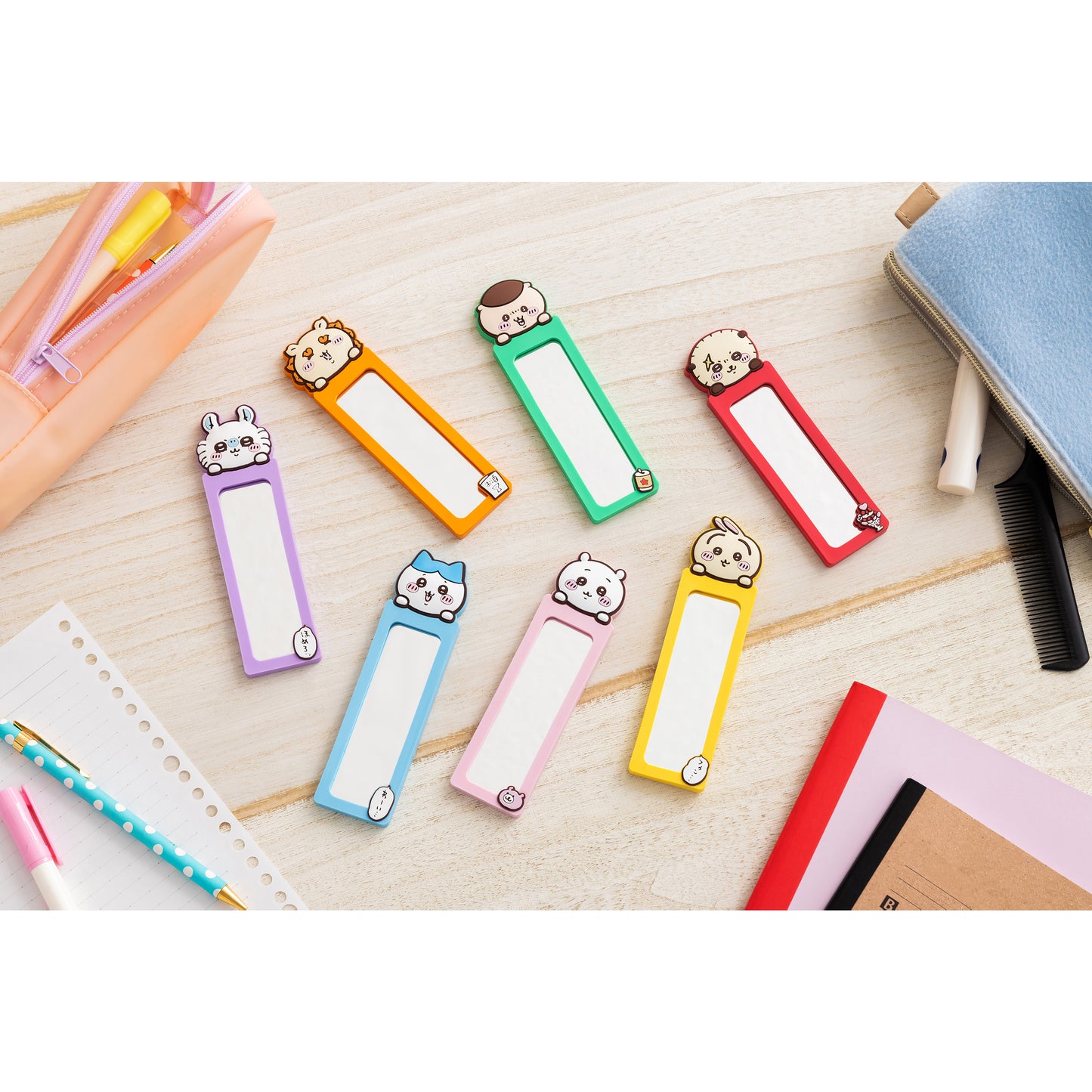 Chiikawa Stick Mirror (Hachiware)