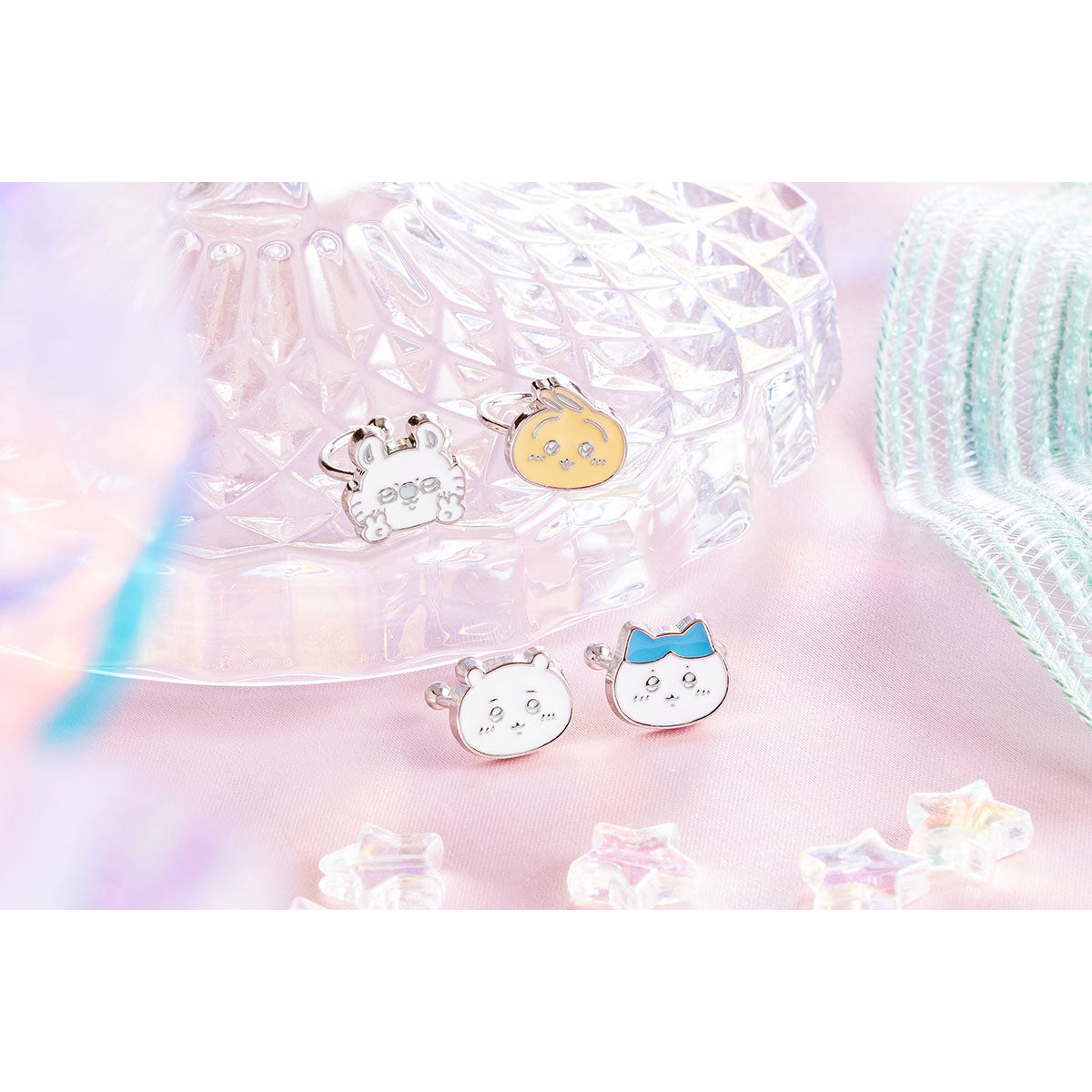 ちいかわ イヤーカフ 4種セット（おかお）