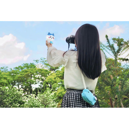 Chiikawa Excited to Go Out! Sitting Mini Plush (Hachiware)