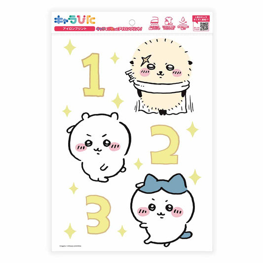 Chiikawa Charapita Iron-on Transfer Sheet ①A41