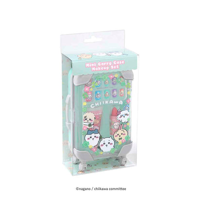 ちいかわ ミニキャリーケース メイクセット（ミントグリーン）