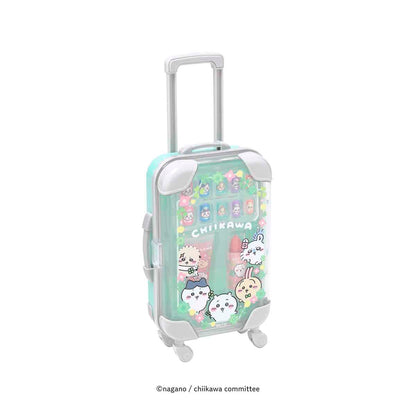 ちいかわ ミニキャリーケース メイクセット（ミントグリーン）