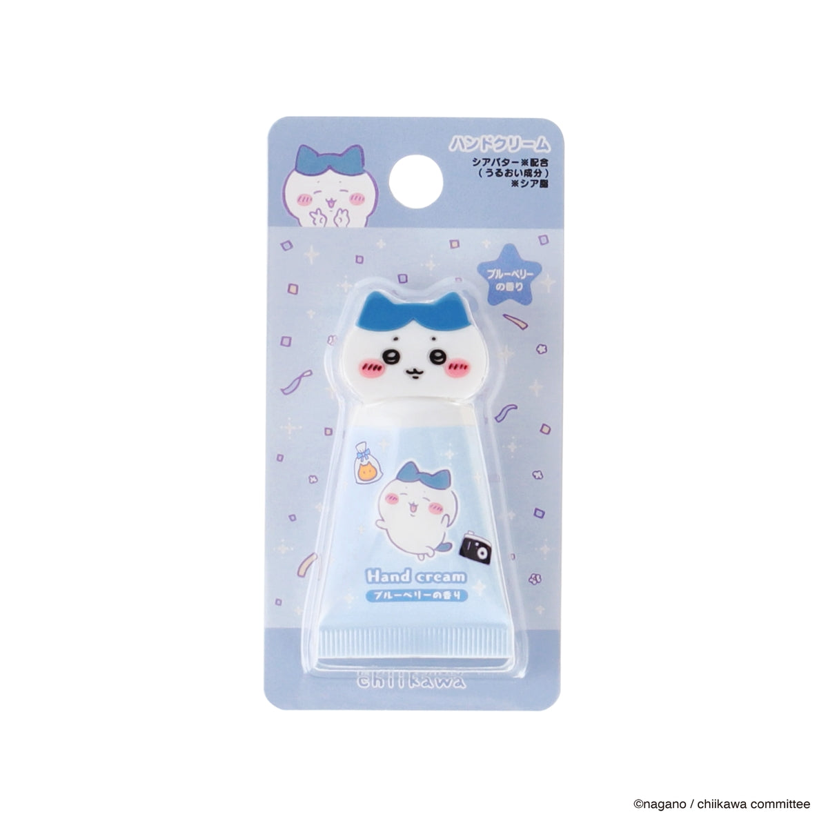 Chiikawa Hand Cream with Mascot (Hachiware)
