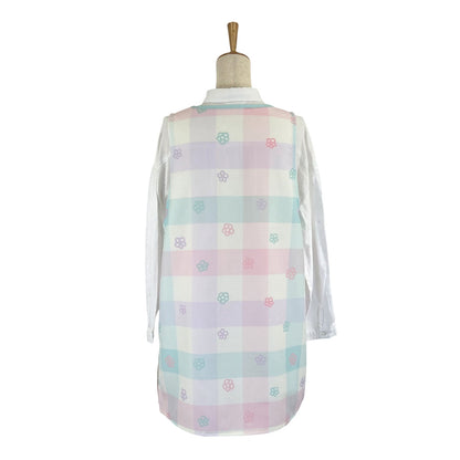 Chiikawa Apron (Flower・Checkered Pattern)