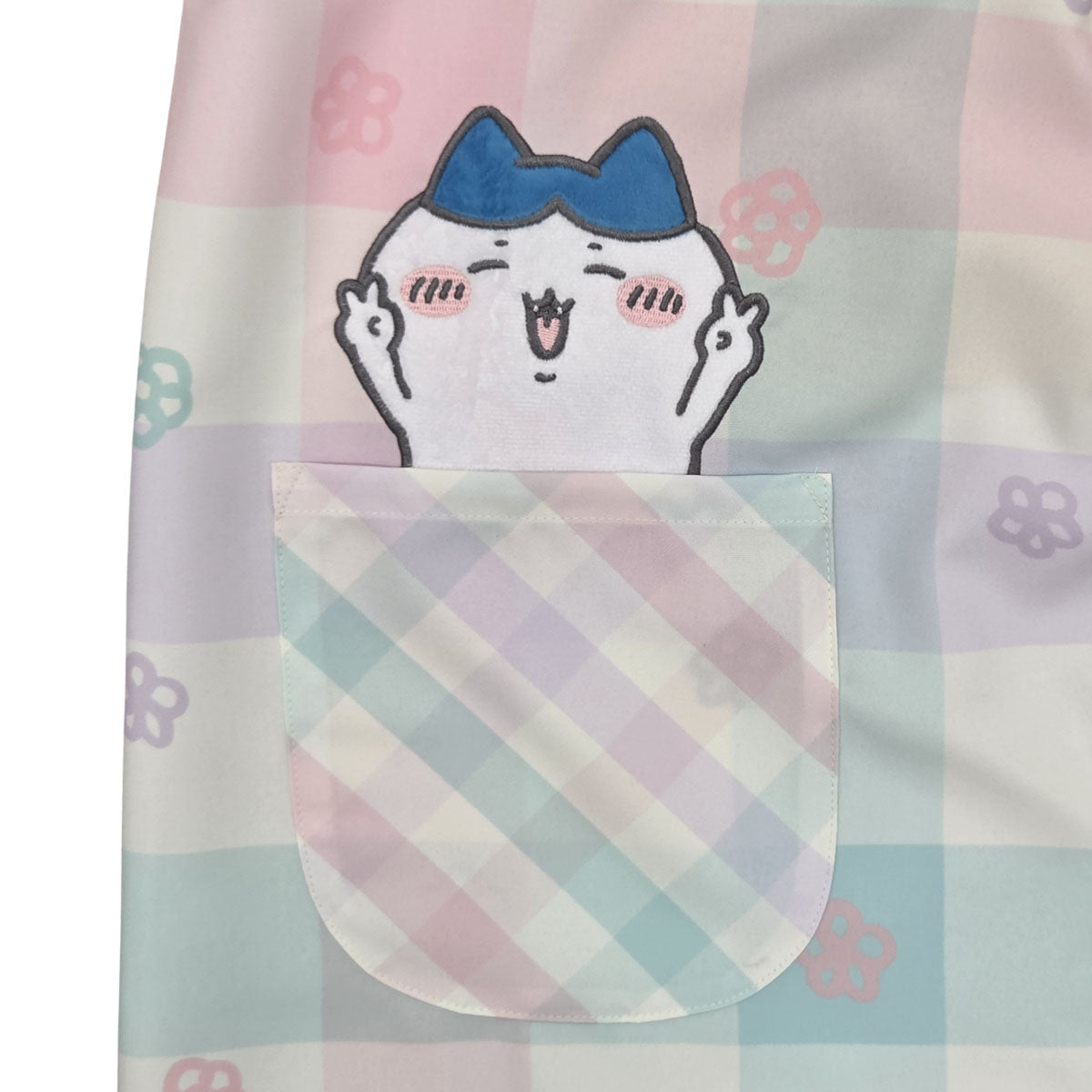 Chiikawa Apron (Flower・Checkered Pattern)