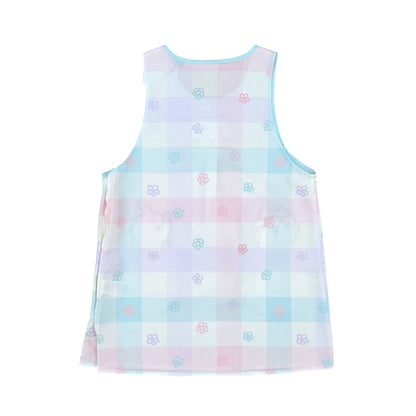 Chiikawa Apron (Flower・Checkered Pattern)