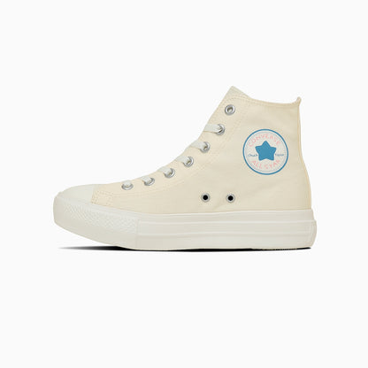 ちいかわ CONVERSE×ちいかわ ALL STAR LIGHT PLTS PT HI / CHIIKAWA CREAM【他の商品と同時購入不可】
