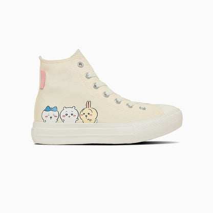 ちいかわ CONVERSE×ちいかわ ALL STAR LIGHT PLTS PT HI / CHIIKAWA CREAM【他の商品と同時購入不可】