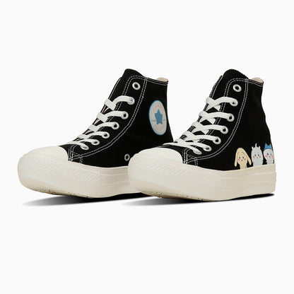 Chiikawa CONVERSE×Chiikawa ALL STAR LIGHT PLTS PT HI / CHIIKAWA BLACK  [Cannot be purchased with other items]