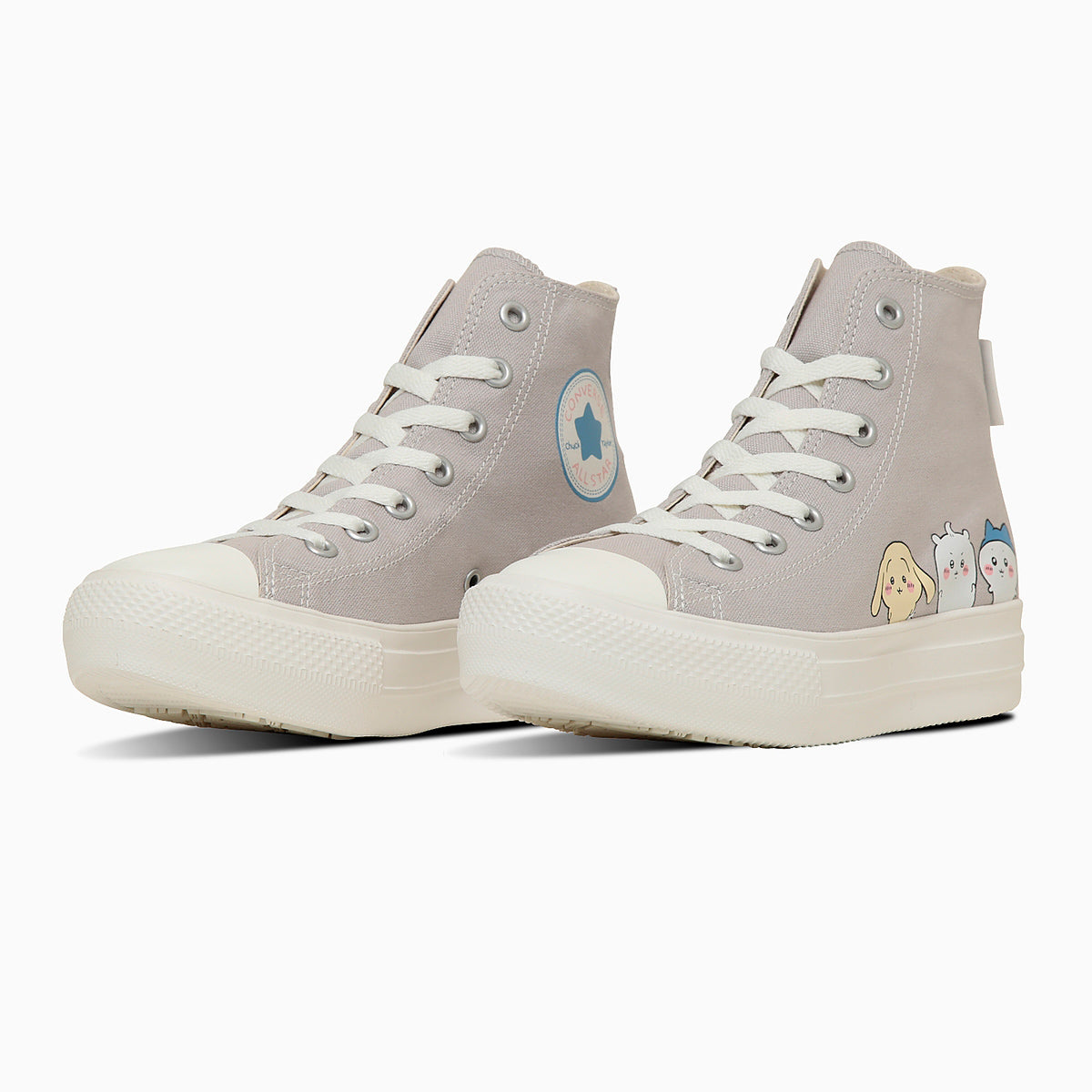ちいかわ CONVERSE×ちいかわ ALL STAR LIGHT PLTS PT HI / CHIIKAWA LT GRAY【他の商品と同時購入不可】