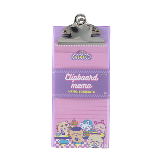 ちいかわ ミニクリップボードメモ（ちいかわ DINER ディナー）