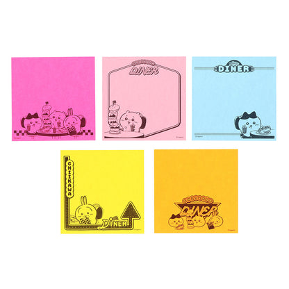 吉伊卡哇 5色便签 (吉伊卡哇 DINER 午餐)