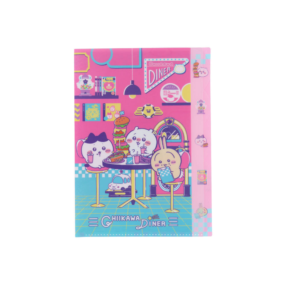 吉伊卡哇 异形透明文件夹5件套 (吉伊卡哇 DINER 午餐)