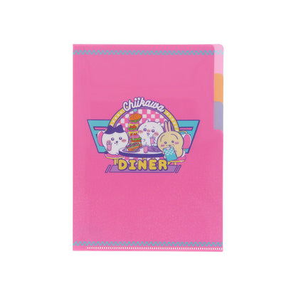 吉伊卡哇 透明文件夹 A5 3件套 (吉伊卡哇 DINER 午餐)