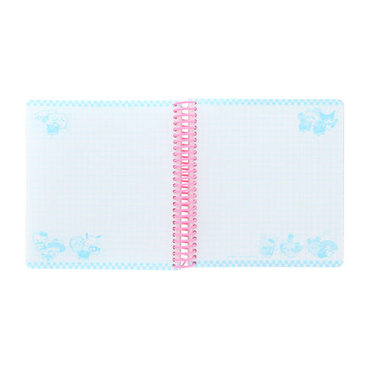 ちいかわ×サンリオキャラクターズ スーパーマーケットなスクエアリングノート（ピンク）