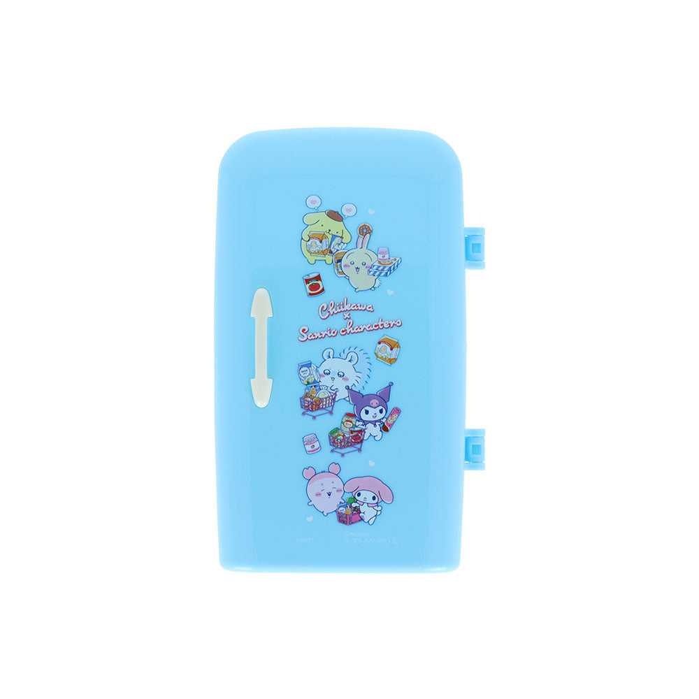Chiikawa × Sanrio Characters Refrigerator Pen Stand (Blue)
