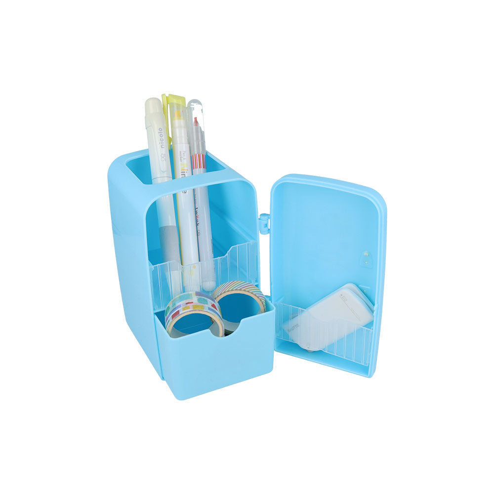 Chiikawa × Sanrio Characters Refrigerator Pen Stand (Blue)