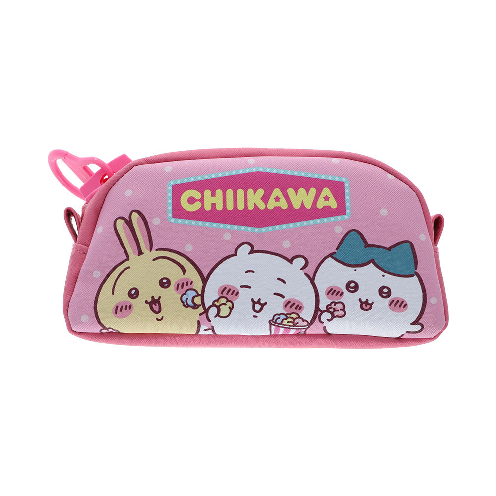 ちいかわ デッカジップペンケース（ピンク）