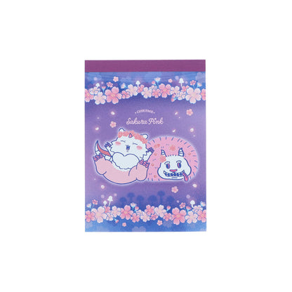 ちいかわ メモミニ（Sakura Pink・ヨザクラ・あのこ＆でかつよ）