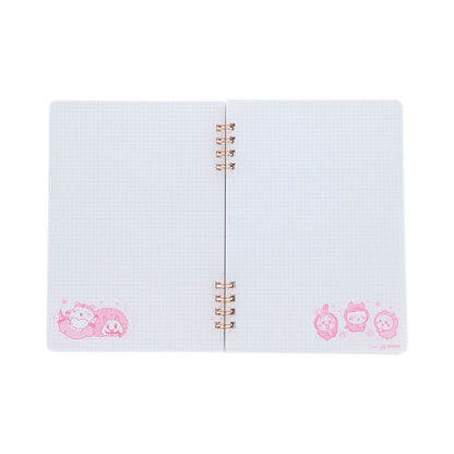 치이카와 W링 노트 B6 (Sakura Pink・밤사쿠라)