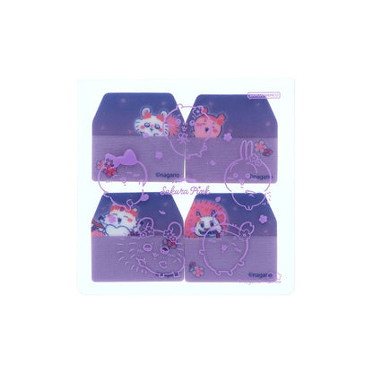 ちいかわ フィルムインデックス付箋（Sakura Pink・ヨザクラ）