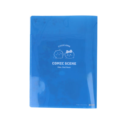 Chiikawa Sequin Clear File A5W (Fruit Punch・Night)