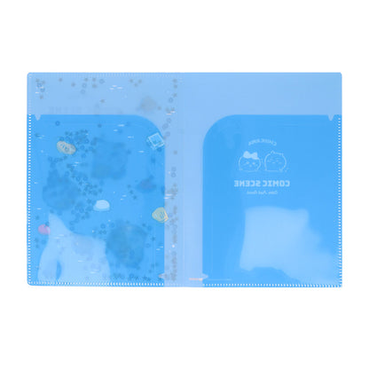 Chiikawa Sequin Clear File A5W (Fruit Punch・Night)