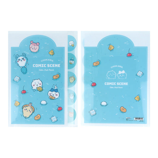 ちいかわ ダイカットクリアファイル5P（フルーツポンチ）